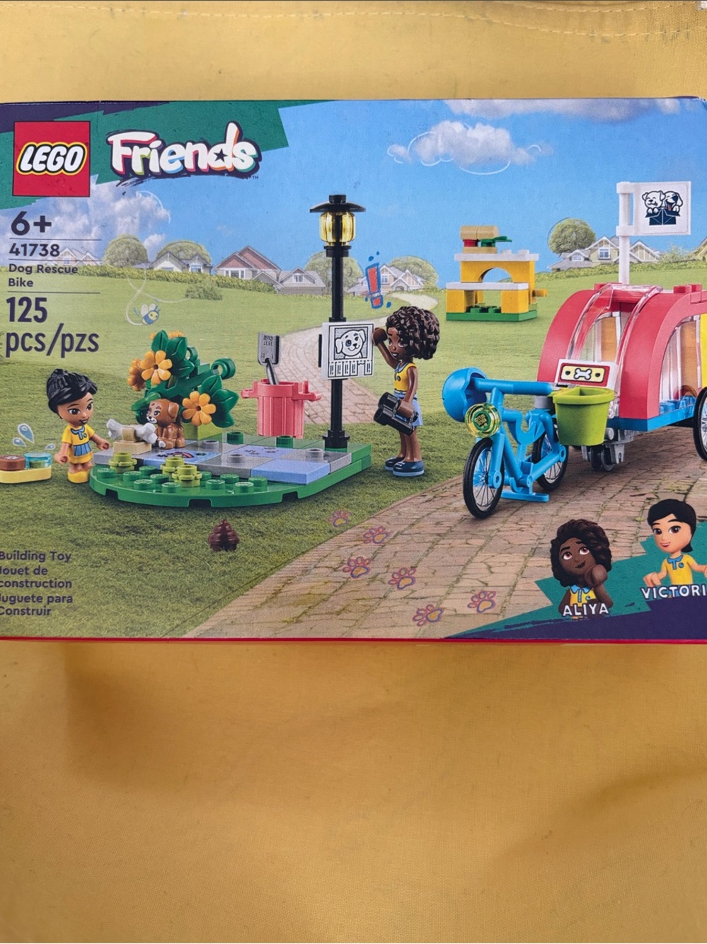 LEGO Friends Dog Rescue Bike Playset - set 41738